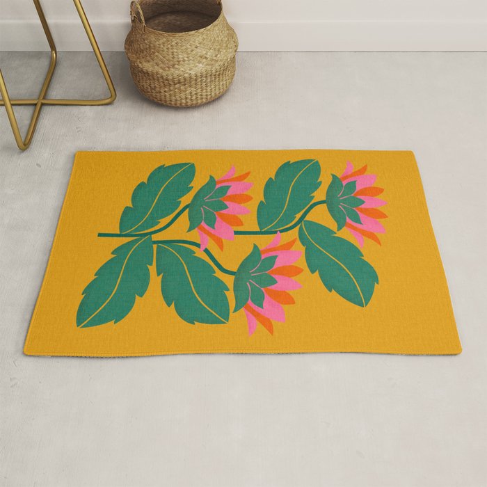 Art Nouveau - Tropical Trio  Rug Gallery Image 1