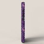 Celestial Forest Damask - Violet iPhone Case Gallery Image 2