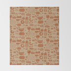 Pumpkin Spice: Latte Throw Blanket Gallery Image 2