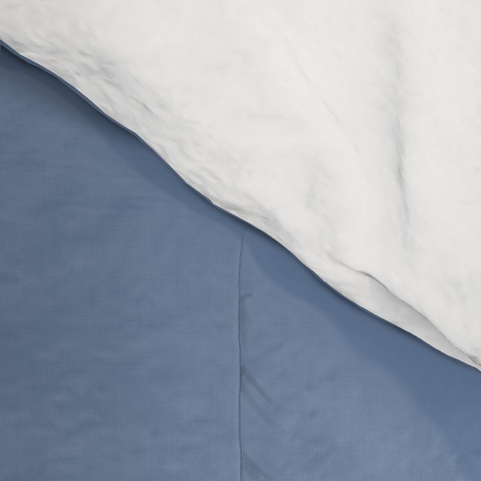 Cornflower Blue Solid Color Comforter Gallery Image 4