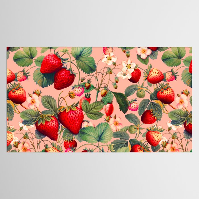 Strawberry Fields Forever V Tablecloth Gallery Image 2