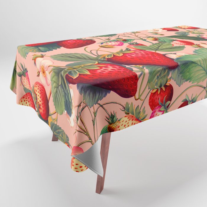 Strawberry Fields Forever V Tablecloth Gallery Image 1