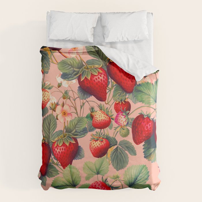Strawberry Fields Forever V Duvet Cover Gallery Image 6