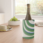 Green Blue Line Composition  Wine Chiller Gallery Image 4