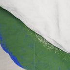 Green Blue Line Composition  Comforter Gallery Image 4