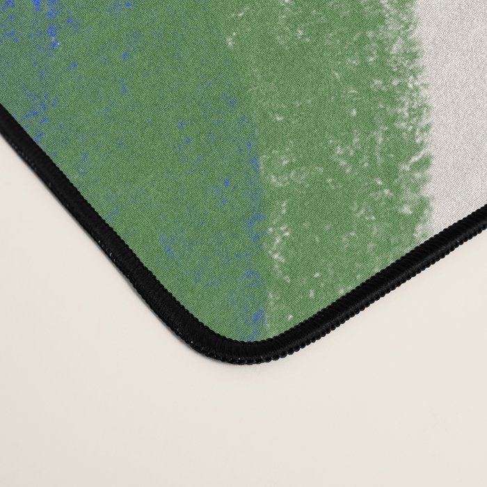 Green Blue Line Composition  Desk Mat Gallery Image 4