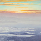 Sea of Clouds (Unkai, Ho-o-San) Hiroshi Yoshida Modern Japanese Woodblock Print Coffee Mug Gallery Image 2