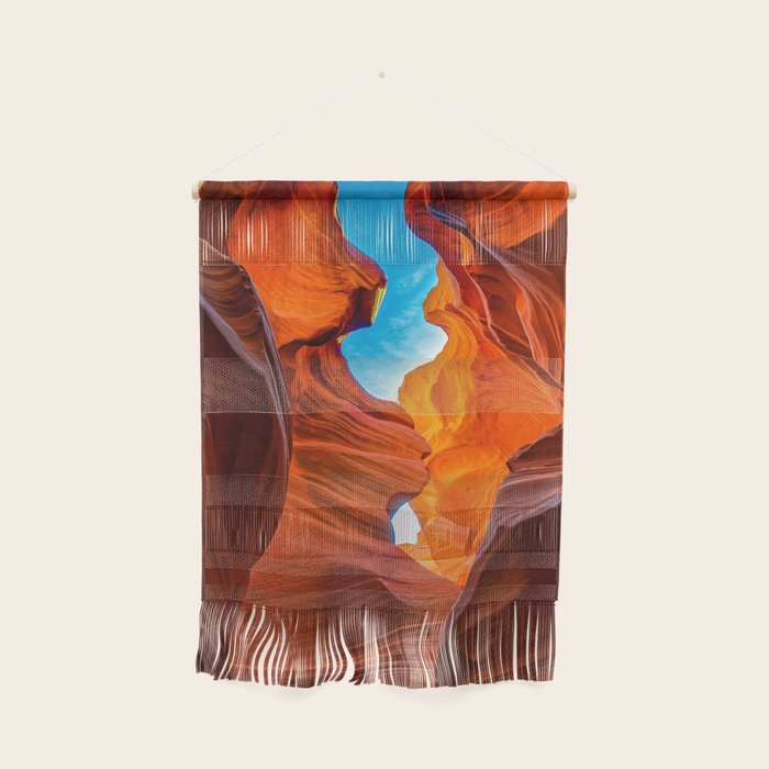 Sand & Sky Antelope Canyon Arizona Landscape Wall Hanging Gallery Image 1
