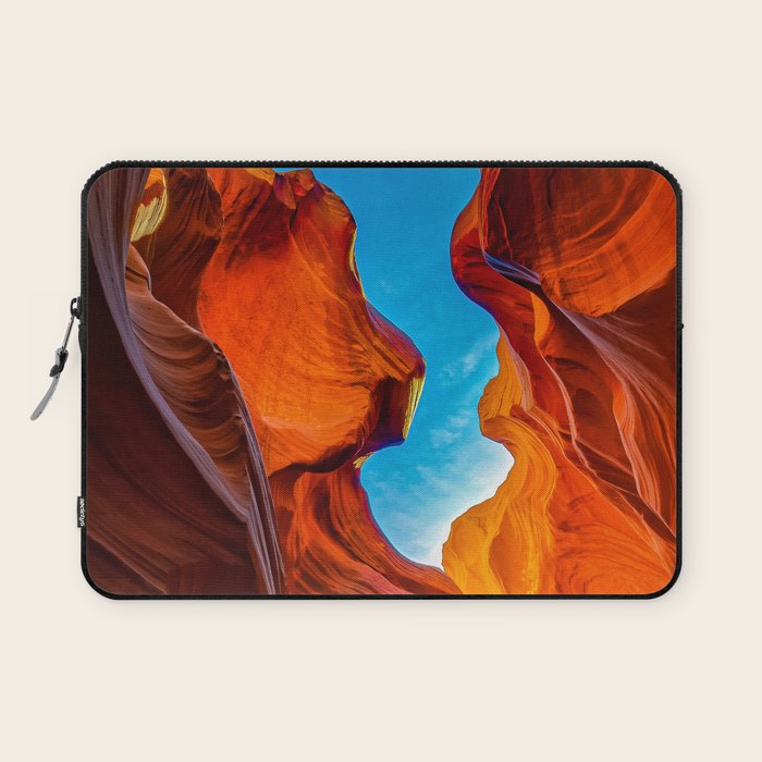 Sand & Sky Antelope Canyon Arizona Landscape Laptop Sleeve Gallery Image 1