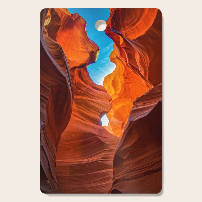 Sand & Sky Antelope Canyon Arizona Landscape Cutting Board Gallery Image 1