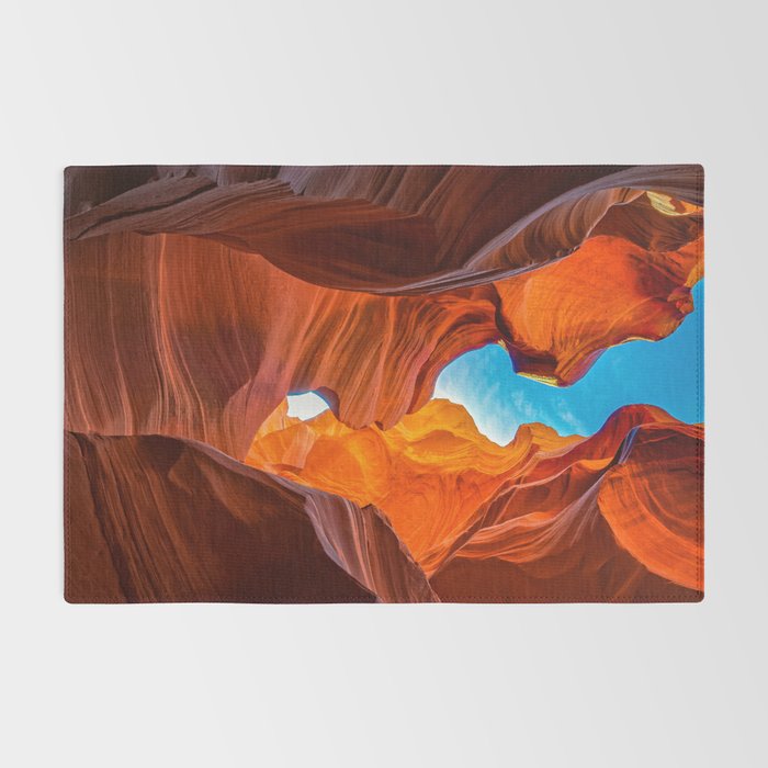 Sand & Sky Antelope Canyon Arizona Landscape Rug Gallery Image 2