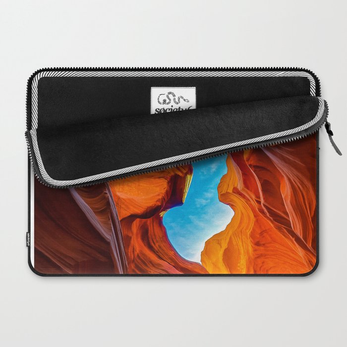Sand & Sky Antelope Canyon Arizona Landscape Laptop Sleeve Gallery Image 2