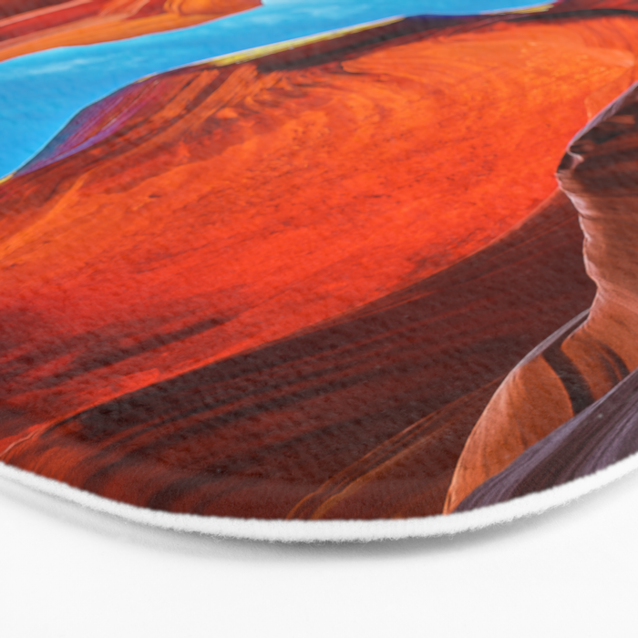 Sand & Sky Antelope Canyon Arizona Landscape Bath Mat Gallery Image 3