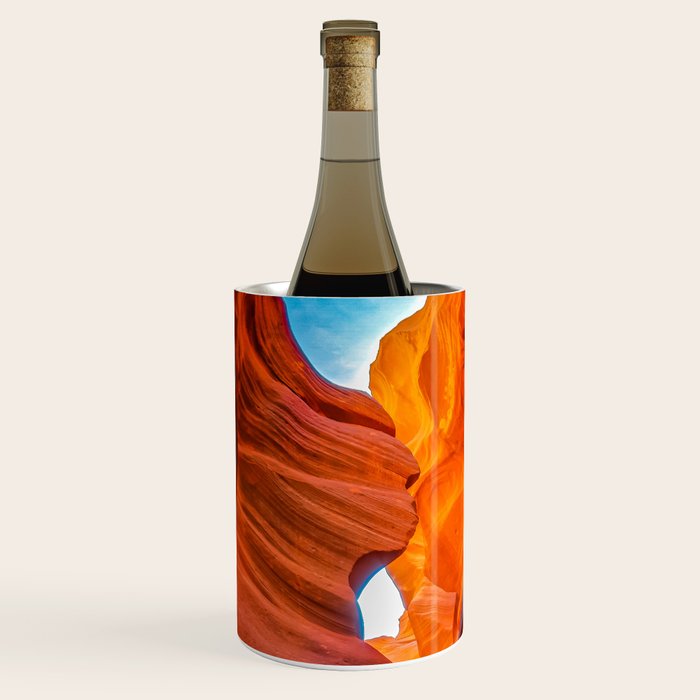 Sand & Sky Antelope Canyon Arizona Landscape Wine Chiller Gallery Image 1