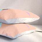 Memphis pattern 122 - 80s / 90s Retro Pillow Sham Gallery Image 3