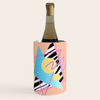 Memphis pattern 122 - 80s / 90s Retro Wine Chiller Gallery Image 1