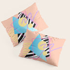 Memphis pattern 122 - 80s / 90s Retro Pillow Sham Gallery Image 3