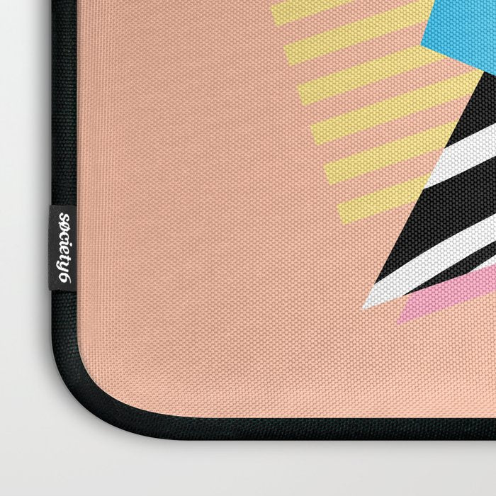 Memphis pattern 122 - 80s / 90s Retro Laptop Sleeve Gallery Image 3