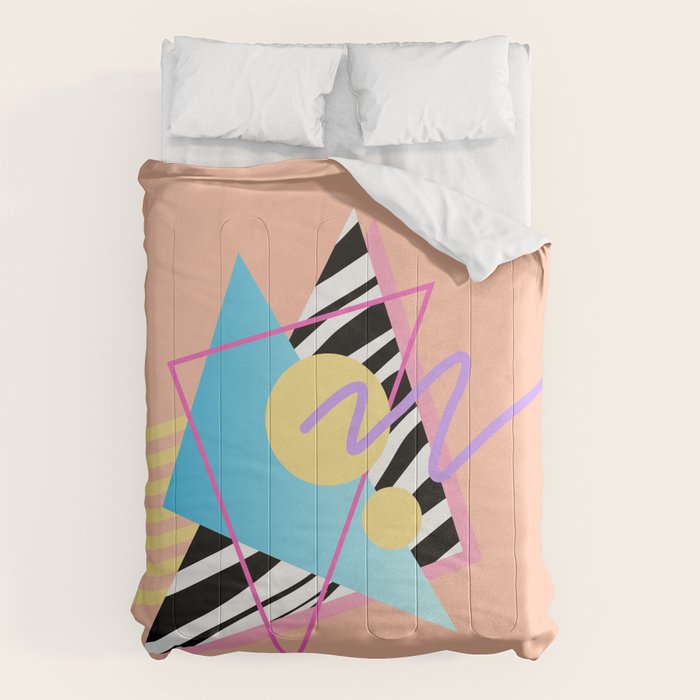 Memphis pattern 122 - 80s / 90s Retro Comforter Gallery Image 1