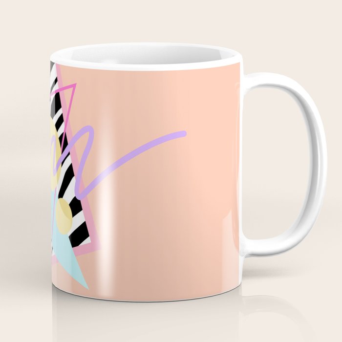 Memphis pattern 122 - 80s / 90s Retro Coffee Mug Gallery Image 1