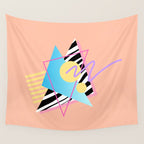 Memphis pattern 122 - 80s / 90s Retro Wall Tapestry Gallery Image 4