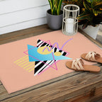 Memphis pattern 122 - 80s / 90s Retro Outdoor Rug Gallery Image 2