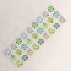 Spring Succulents Yoga Mat Gallery Image 1