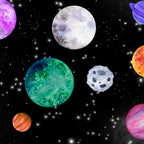 Outer Space Planets Watercolor Galaxy Coffee Mug Gallery Image 2