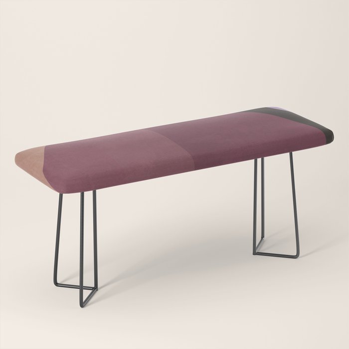 Modern Abstract Minimal Shapes 124 Bench Gallery Image 1