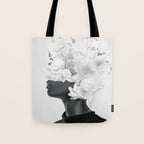 Leaden Blossom Tote Bag Gallery Image 1