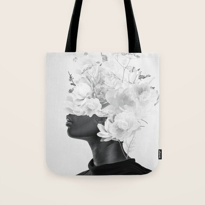 Leaden Blossom Tote Bag Gallery Image 1