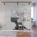 Leaden Blossom Wall Mural Gallery Image 1
