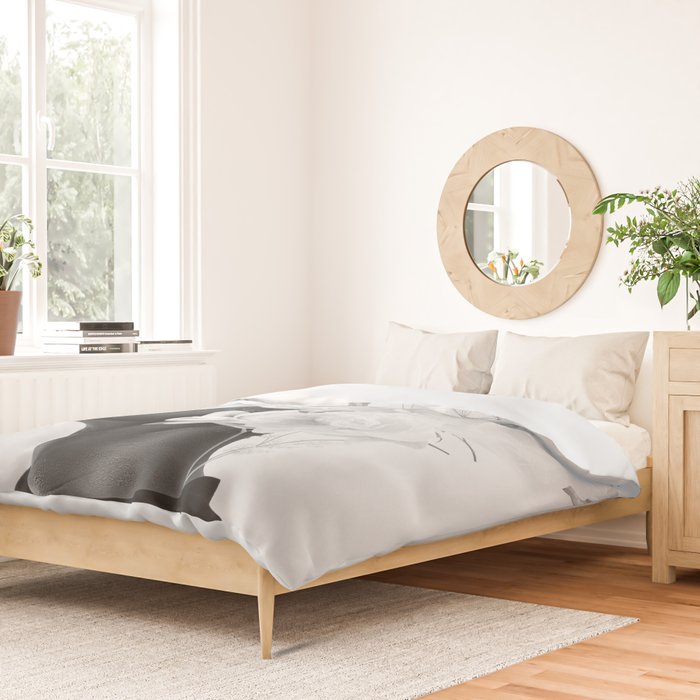 Leaden Blossom Duvet Cover Gallery Image 2