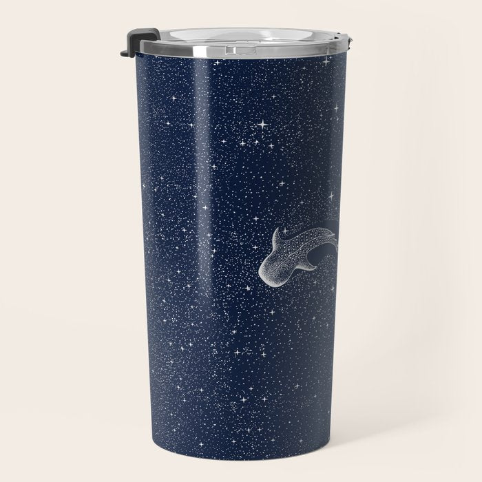 Star Eater COLOR GRAD -  turquoise Travel Mug Gallery Image 3