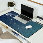 Star Eater COLOR GRAD -  turquoise Desk Mat Gallery Image 2