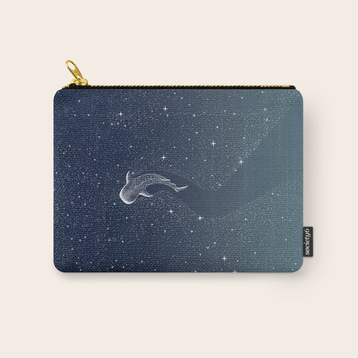 Star Eater COLOR GRAD -  turquoise Carry All Pouch Gallery Image 1