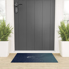 Star Eater COLOR GRAD -  turquoise Welcome Mat Gallery Image 3