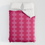 Ogee A-Go-Go Vivid Hot Pink Retro Pop Pattern Comforter Gallery Image 6