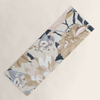 Modern Floral Yoga Mat Gallery Image 1