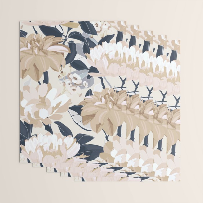 Modern Floral Wrapping Paper Gallery Image 3