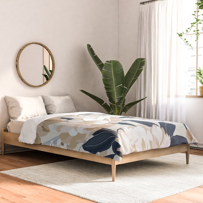 Modern Floral Comforter Gallery Image 2