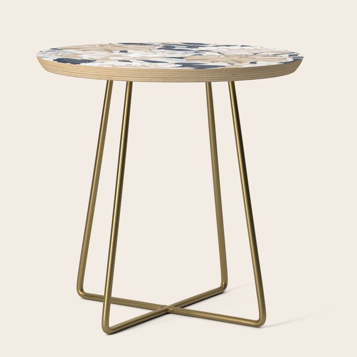 Modern Floral Side Table Gallery Image 1