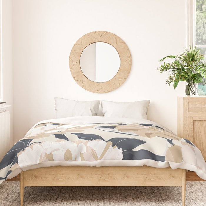 Modern Floral Duvet Cover Gallery Image 3