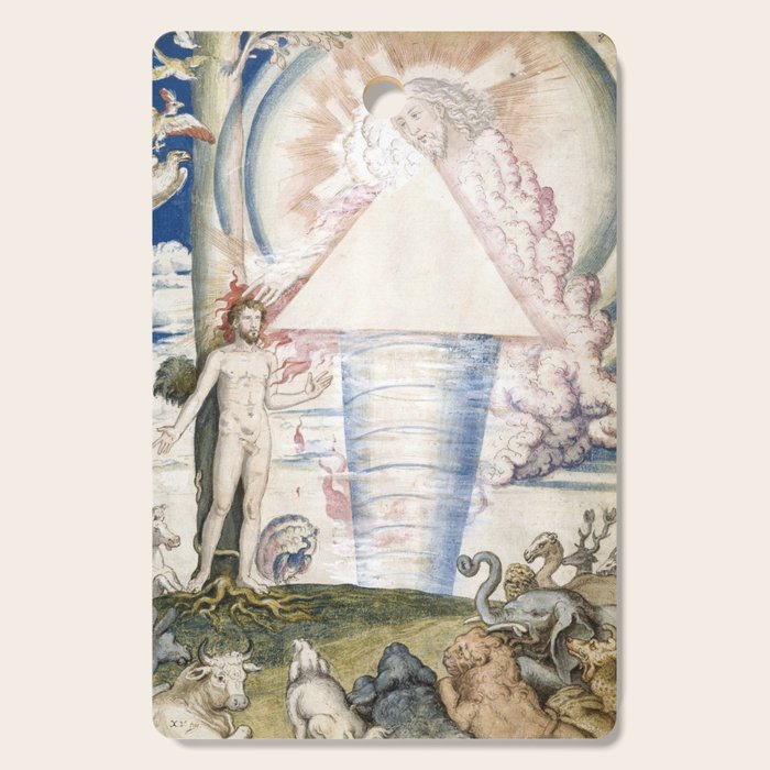 Art by Francisco de Holanda from "Images of the Ages of the World," 1573 Cutting Board Gallery Image 1