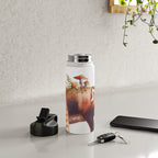 Sleepy Red Panda Water Bottle Gallery Image 4