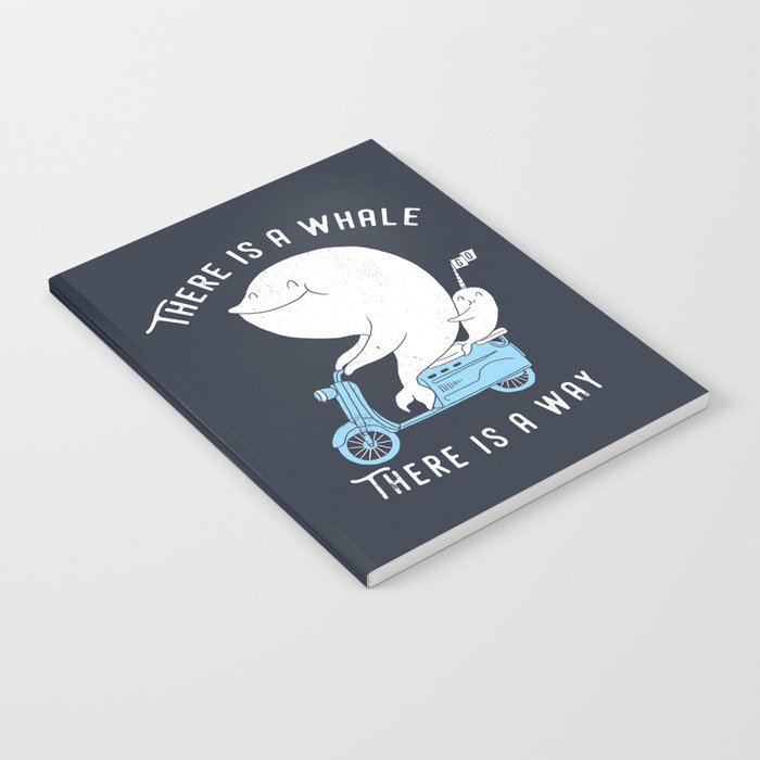 There is a whale Notebook Gallery Image 2