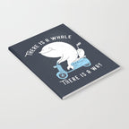 There is a whale Notebook Gallery Image 2