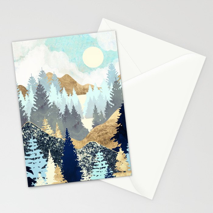 Forest Vista Stationery Card Gallery Image 2