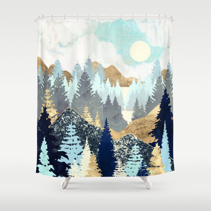 Forest Vista Shower Curtain Gallery Image 1