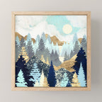 Forest Vista Mini Art Print Gallery Image 1